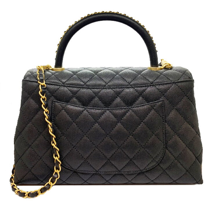 楽天市場】≪Brand new≫ CHANEL COCO handle bag 29 Frap Bag With  