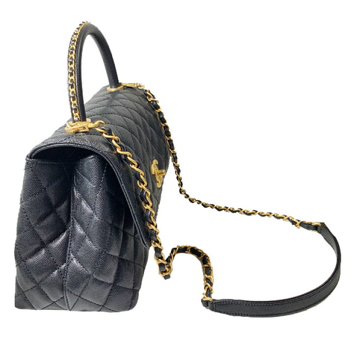 楽天市場】≪Brand new≫ CHANEL COCO handle bag 29 Frap Bag With 