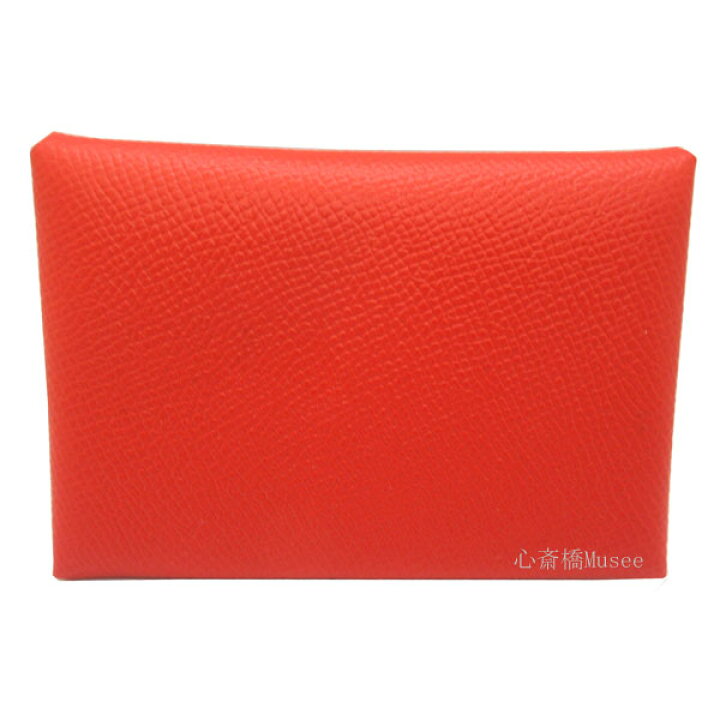 楽天市場】≪Brand new≫ HERMES Calvi Duo Compact card holder Epsom 