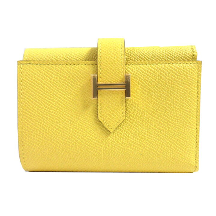 楽天市場】≪ 新品 ≫ HERMES エルメス ベアン コンビネ 三つ折り ミニ  