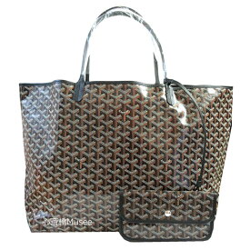 ≪ 新品 ≫ 正規品 GOYARD ゴヤールサンルイ GM 黒 ブラック トート バッグ ショッパー リボン ラッピング ST LOUIS　GM Black tote bag brand new