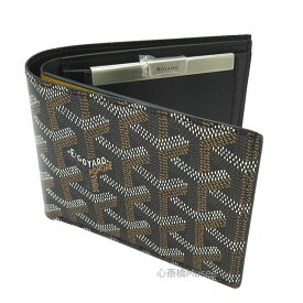≪Brand new≫ GOYARD Goyard SAINT FLORENTIN WALLET Compact Wallet Black Genuine ≪新品≫正規品 GOYARD ゴヤール ウォレット 二つ折り 財布 サンフロランタン ブラック 黒 箱