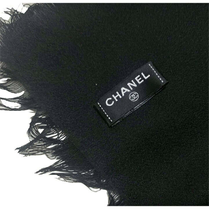 楽天市場】≪Brand new≫ CHANEL SCARF CASHMERE BLACK AA8992 ≪新品  
