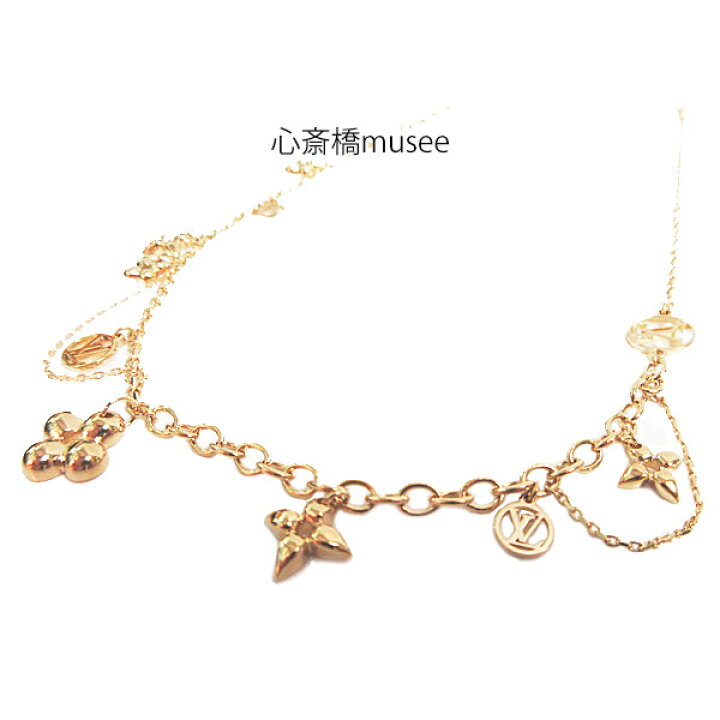 楽天市場】≪Brand new≫ LOUIS VUITTON Blooming Supple Necklace 