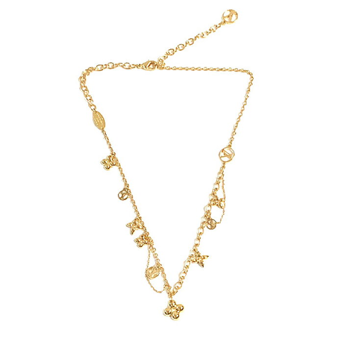 楽天市場】≪Brand new≫ LOUIS VUITTON Blooming Supple Necklace 