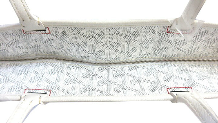 楽天市場】≪Brand new≫ GOYARD Goyard ARTOIS PM White Tote bag 