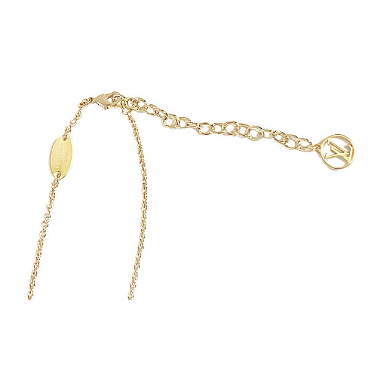楽天市場】≪Brand new≫ LOUIS VUITTON Essential V Necklace Gold  