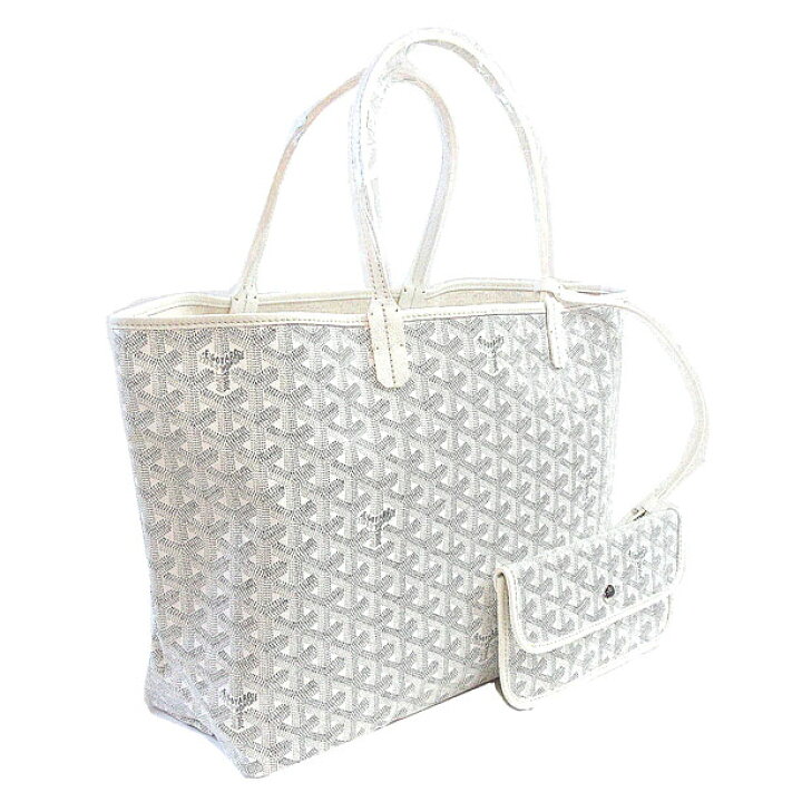 楽天市場】≪Brand new≫ GOYARD Goyard SAINT LOUIS PM White Tote 