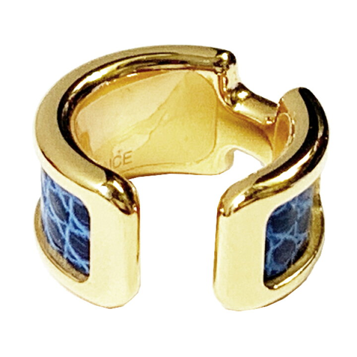 楽天市場】《Brand new》HERMES ear cuff olympe PM Blue saphir 