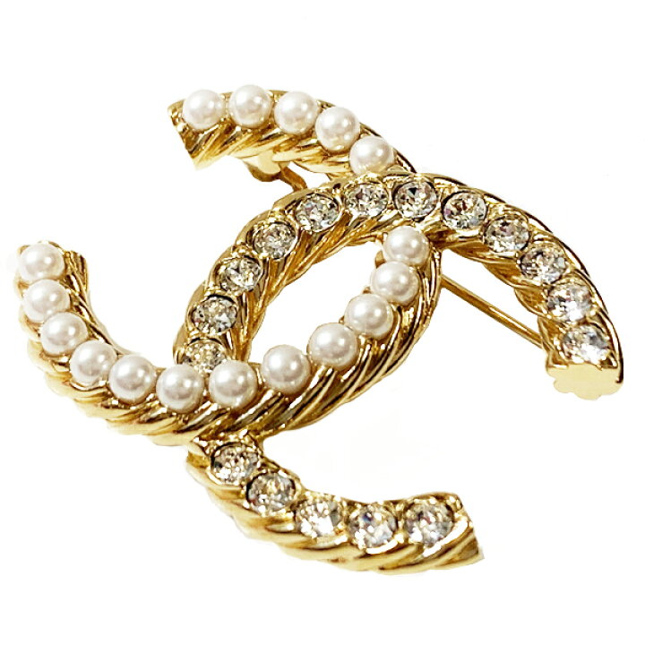 楽天市場】≪ 新品 ≫ CHANEL シャネル ブローチ アクセサリー CC 