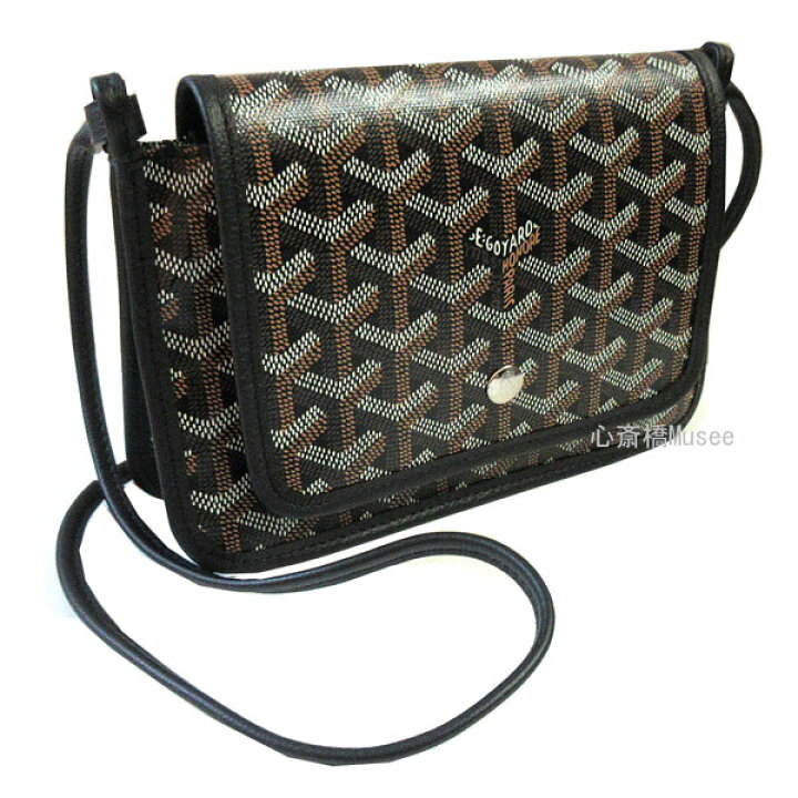 楽天市場】≪Brand new≫ GOYARD Goyard PLUMET POCKET WALLETE Black  
