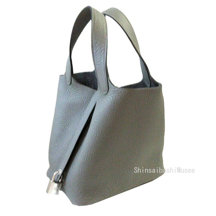 楽天市場】≪ 新品 ≫ エルメス ピコタン ロック 18 PM グリメイヤー 