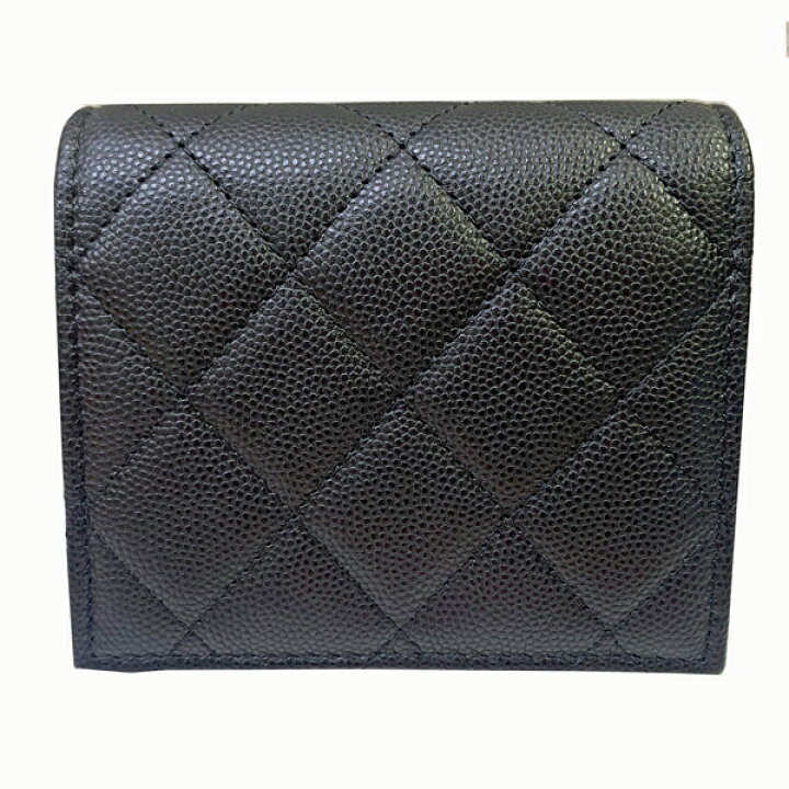 楽天市場】≪ 新品 ≫ CHANEL シャネル マトラッセ 折り財布 ミニ 