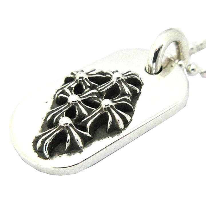 楽天市場】≪Bland new≫ CHROME HEARTS Necklace Dog Tag Raised 