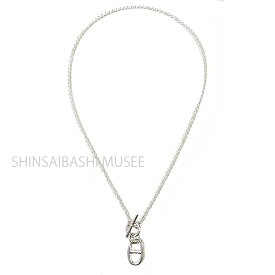 ≪Brand new≫ HERMES Chaine d'ancre pendant Silver Necklace Pendant SV925 Box Ribbon Wrapping《 新品 》エルメス ペンダンティフ シェーヌダンクル シルバー ネックレス ペンダント シルバー製 箱 リボン ラッピング