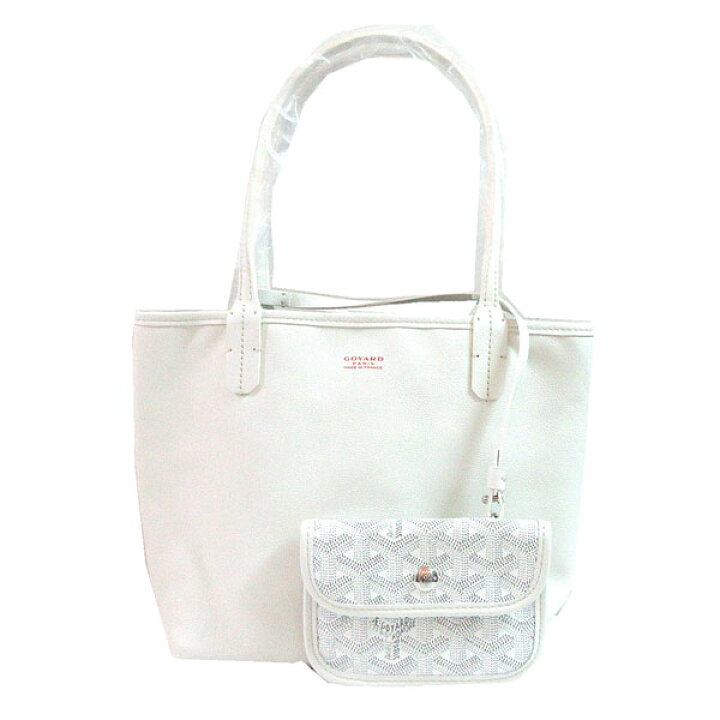 楽天市場】≪Brand new≫ GOYARD Goyard ANJOU MINI White Tote bag 