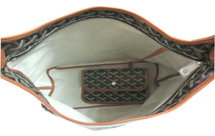 楽天市場】≪Brand New ≫GOYARD Goyrad BOHEME HOBO BAG Black × Tan  