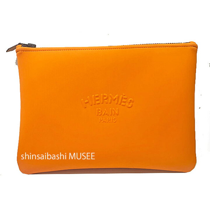 楽天市場】≪ 新品 ≫ エルメス ポーチ ネオバン MM フラット ポーチ  