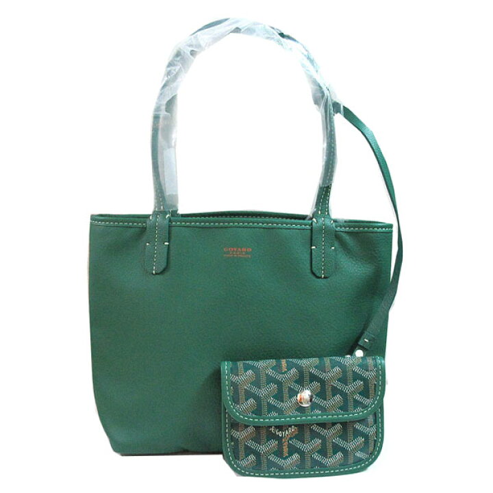 楽天市場】≪Brand new≫ GOYARD Goyard ANJOU MINI Green Tote bag  