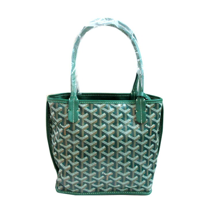 楽天市場】≪Brand new≫ GOYARD Goyard ANJOU MINI Green Tote bag  