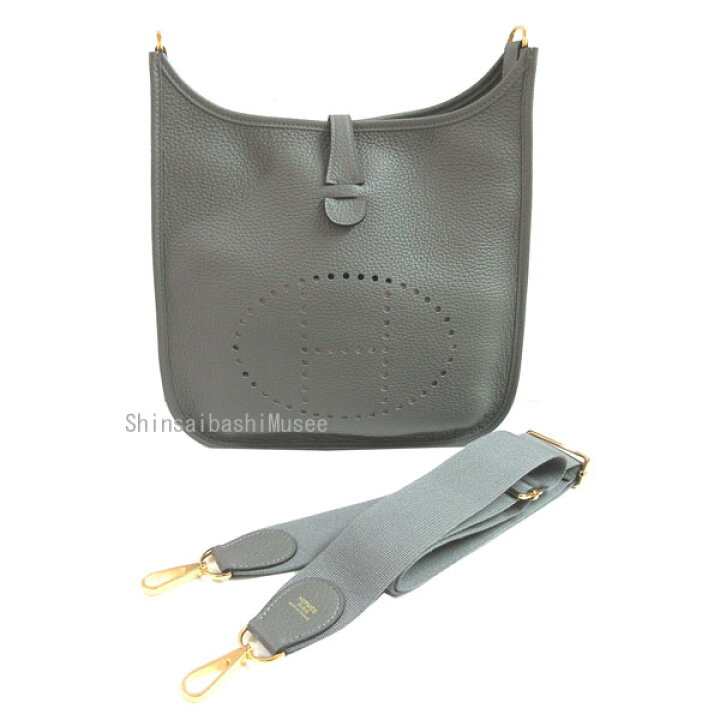 楽天市場】≪Brand new≫ Hermes Evelyn Trois 29 Gris meyer Gold 