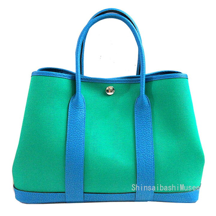 楽天市場】≪Brand new≫ Hermes Garden Party 30 TPM Toile Offiche  