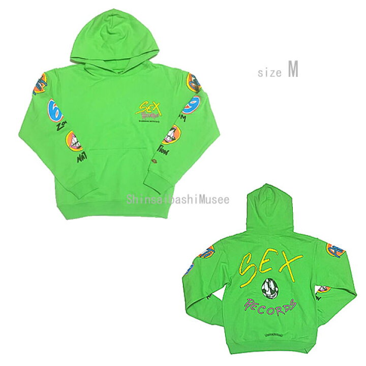 楽天市場】≪Brand new≫ CHROME HEARTS Hoodie U.S.A Matty Boy Green 