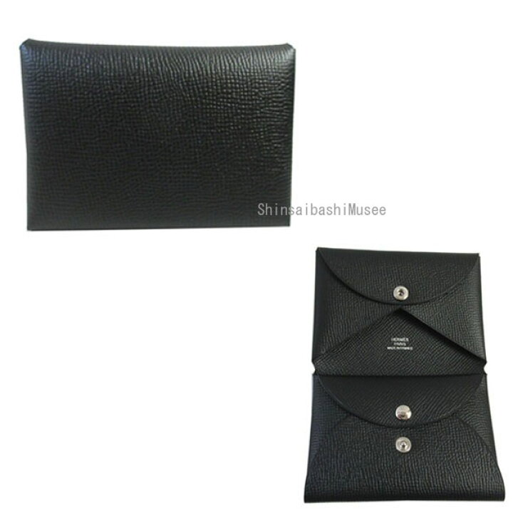 楽天市場】≪Brand new≫ HERMES Calvi Duo Compact card holder Epsom  