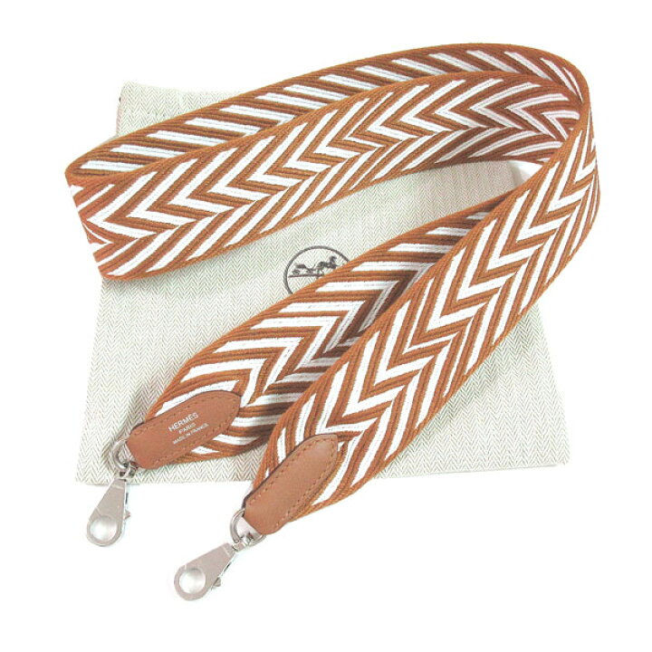 楽天市場】≪Brand new≫ Hermes Bandouliere Sangle Zigzag 50MM/105 