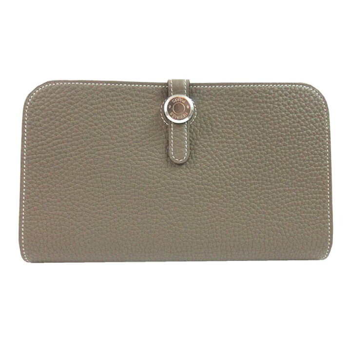 楽天市場】《BrandNew》HERMES Dogon Duo GM Togo Etoupe Silver HW 