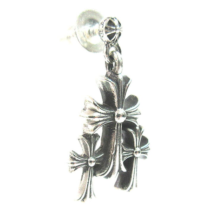 楽天市場】≪ Brand new ≫Chrome Hearts Earrings Triple Cross 3CH  