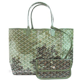≪ 新品 ≫GOYARD ゴヤール 正規品 2023年 限定 エディション サンルイ カノペ PM カーキ ショッパー リボン ラッピング ≪Brand new≫ GOYARD 2023 Limited Edition Saint Louis Canop PM Khaki Shopper Ribbon Wrapping Authentic