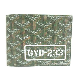 ≪Brand new≫ GOYARD 2025 Limited Edition Victor Wallet Bi-fold Wallet Khaki Markage Card Box Ribbon Shopper Genuine ≪新品≫正規品 GOYARD ゴヤール 2025年限定 ヴィクトワール ウォレット 二つ折り財布 カーキ マーカージュ カード 箱 リボン ショッパー