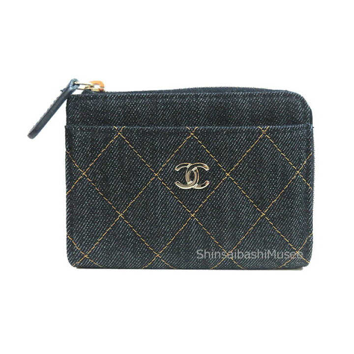 楽天市場】≪Brandnew≫Chanel Card Holder Fragment Case Coin Wallet 