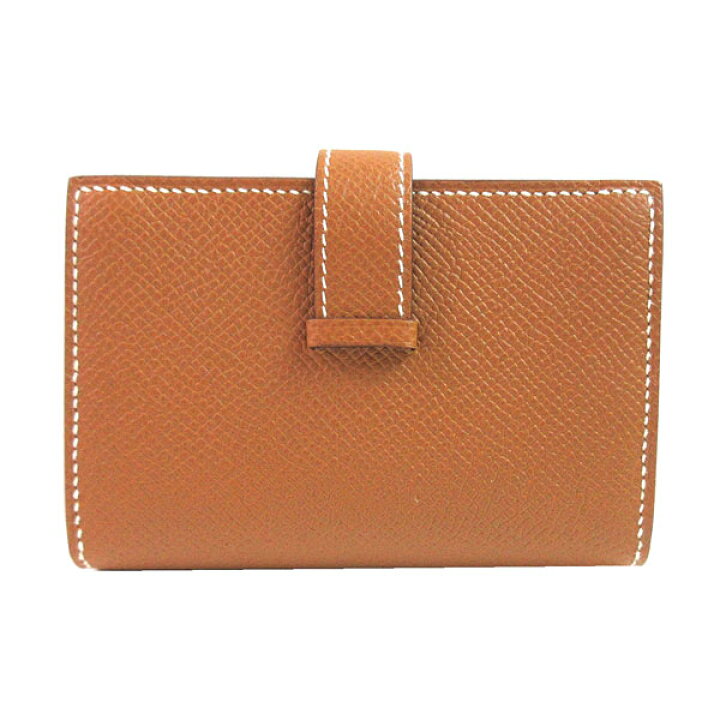 楽天市場】≪Brand new≫ HERMES Wallet Bearn Mini Gold Silver 