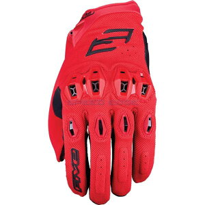 FIVE �t�@�C�u �O���[�u STUNT EVO2 �J���[:���b�h �T�C�Y:M