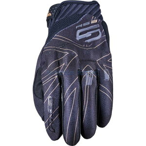 FIVE �t�@�C�u �O���[�u RS3 EVO GRAPHICS �J���[:���j�I���W���b�N/�u���b�N �S�[���h �T�C�Y:XL