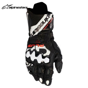 alpinestars �A���p�C���X�^�[�Y �O���[�u GP PLUS R V3 L GLOVE �J���[:BLACK WHITE �T�C�Y:L