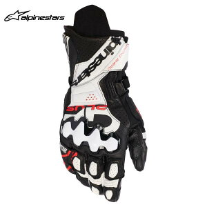 alpinestars �A���p�C���X�^�[�Y �O���[�u GP PLUS R V3 L GLOVE �J���[:BLACK WHITE RED FLUO �T�C�Y:XL
