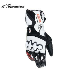 alpinestars �A���p�C���X�^�[�Y �O���[�u GP PRO R4 GLOVE �J���[:BLACK WHITE(12) �T�C�Y:XL