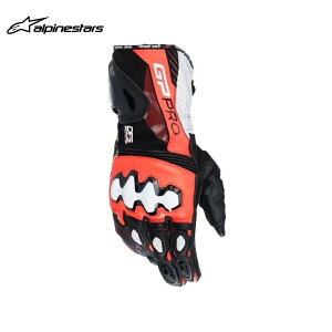 alpinestars �A���p�C���X�^�[�Y �O���[�u GP PRO R4 GLOVE �J���[:BLACK RED FLUO WHITE(1321) �T�C�Y:M