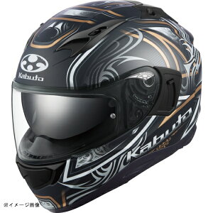 KABUTO(�J�u�g) �w�����b�g KAMUI-3 JAG �J���C�E3 �W���O �J���[:�t���b�g�u���b�N�S�[���h �T�C�Y:M(57-58cm)