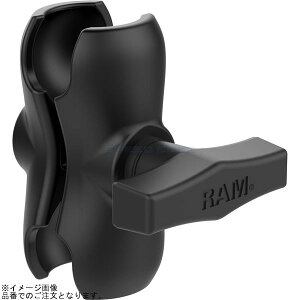 RAM MOUNTS �����}�E���g RAM-201U-B -B �V���[�g�A�[�� 1.5�C���`�{�[���p -B