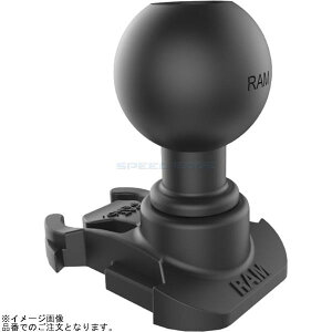 RAM MOUNTS �����}�E���g RAP-B-202U-GOP2 GoPro�x�[�X�p�A�_�v�^�[ 1�C���`�{�[��