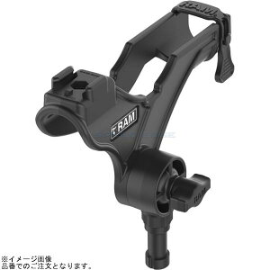 RAM MOUNTS �����}�E���g RAP-434-NB ���b�h�z���_�[(Rod Jr.)���X�v���C���|�X�g�x�[�X�Z�b�g �|�X�g��5.1cm