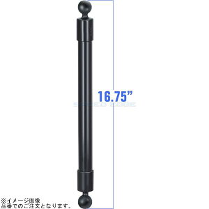 RAM MOUNTS �����}�E���g RAP-BB-230-18U �p�C�v�W���C���g �S��42.5cm 1�C���`�{�[���p