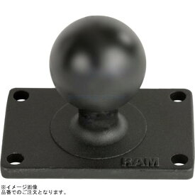 RAM MOUNTS ラムマウント RAM-202U-23 -23 スクエアベース 4穴P1.5x2.5inch 1.5インチボール -23