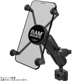 【在庫あり】 RAM MOUNTS ラムマウント RAM-B408-37-62-UN10U Xグリップ(M)＆バーマウントベース(S)セット(標準アーム) φ9.5-15.8mm対応 1インチボール