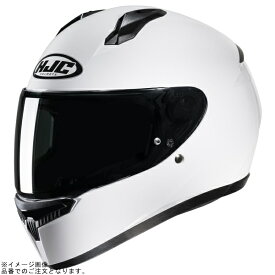 HJH232 HJC C10 ソリッド WHITE L