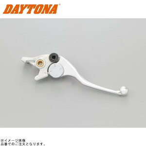 DAYTONA デイトナ 26855 NISSIN ブレーキマスター用ショートブレーキレバー(アジャスター4段付き) バフクリア